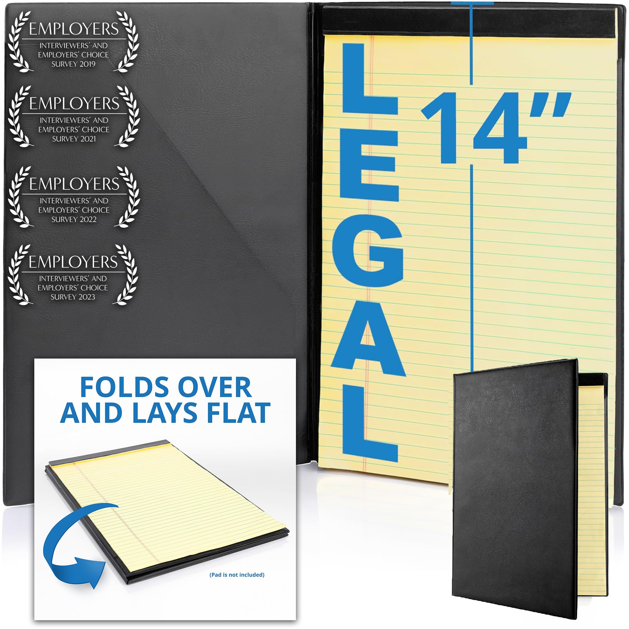 PORTFOLIO 14冊 セット Legal Sized Portfolio, 8.5 x 14 Legal Pad Holder & Portfolio